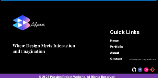 Contact After - Footer Links